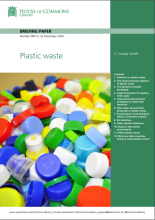 Plastic waste: (Briefing Paper Number 08515)